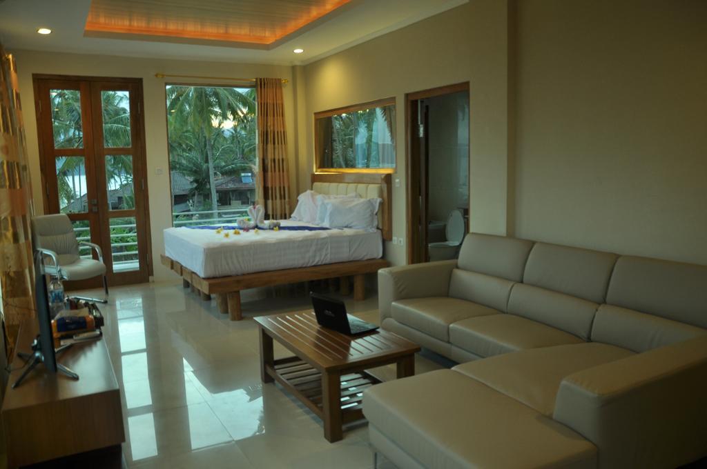 Candidasa Crystal Beach Bali חדר תמונה